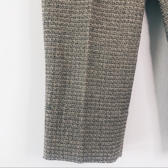 Diane Von Furstenberg Metallic Gold Crop Pants - Picture 3 of 8